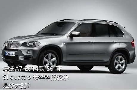 奥迪A7 2014款 50 TFSI quattro 豪华型的轮胎是多大的？