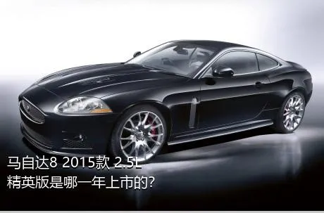 马自达8 2015款 2.5L 精英版是哪一年上市的？
