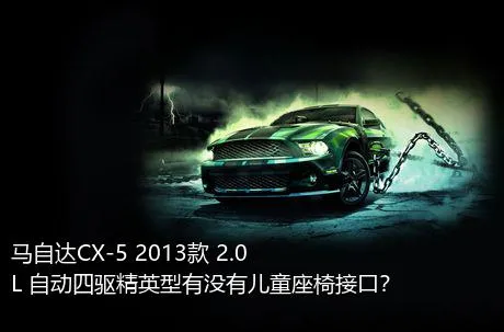 马自达CX-5 2013款 2.0L 自动四驱精英型有没有儿童座椅接口？