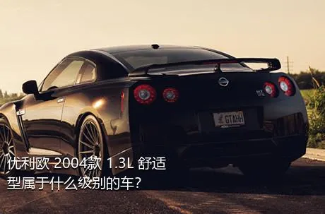 优利欧 2004款 1.3L 舒适型属于什么级别的车？