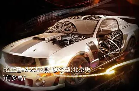 比亚迪e6 2014款 豪华型(北京版)有多高？