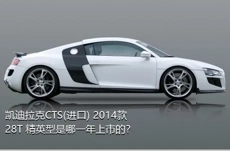 凯迪拉克CTS(进口) 2014款 28T 精英型是哪一年上市的？