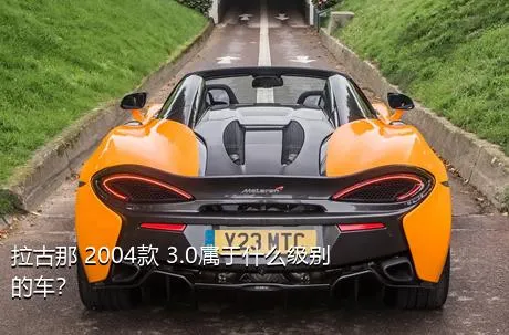 拉古那 2004款 3.0属于什么级别的车？