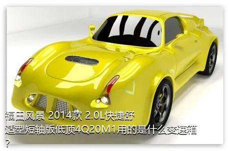福田风景 2014款 2.0L快捷舒适型短轴版低顶4Q20M1用的是什么变速箱？