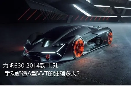 力帆630 2014款 1.5L 手动舒适A型VVT的油箱多大？