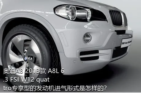 奥迪A8 2013款 A8L 6.3 FSI W12 quattro专享型的发动机进气形式是怎样的？