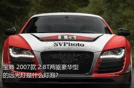 宝典 2007款 2.8T两驱豪华型的远光灯是什么灯泡？