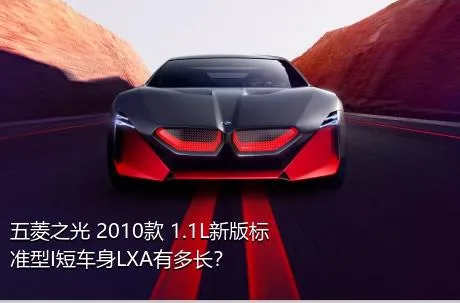 五菱之光 2010款 1.1L新版标准型I短车身LXA有多长？