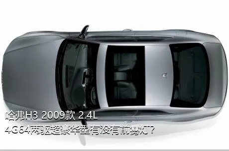 哈弗H3 2009款 2.4L 4G64两驱超豪华型有没有前雾灯？