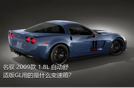 名驭 2009款 1.8L 自动舒适版GL用的是什么变速箱？