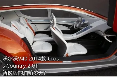沃尔沃V40 2014款 Cross Country 2.0T 智逸版的油箱多大？