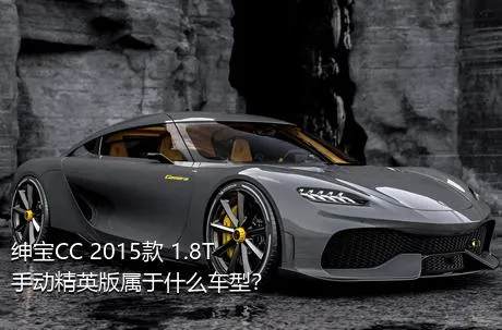 绅宝CC 2015款 1.8T 手动精英版属于什么车型？