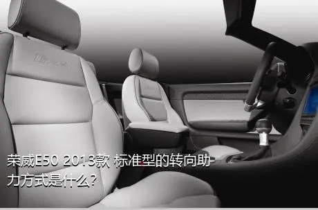 荣威E50 2013款 标准型的转向助力方式是什么？
