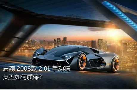 志翔 2008款 2.0L 手动精英型如何质保？