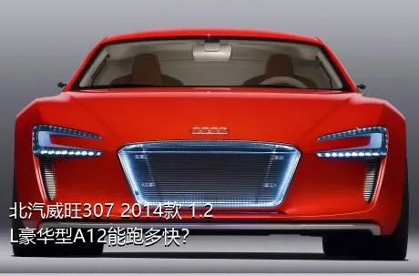 北汽威旺307 2014款 1.2L豪华型A12能跑多快？