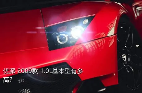 优派 2009款 1.0L基本型有多高？