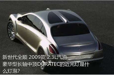 新世代全顺 2009款 2.3L汽油豪华型长轴中顶DURATEC的近光灯是什么灯泡？