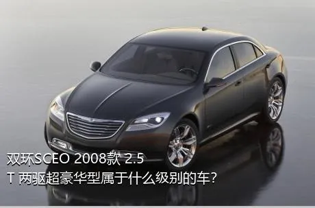 双环SCEO 2008款 2.5T 两驱超豪华型属于什么级别的车？
