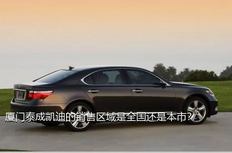 厦门泰成凯迪的销售区域是全国还是本市？