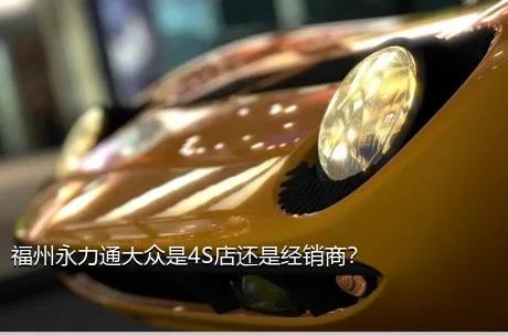 福州永力通大众是4S店还是经销商？
