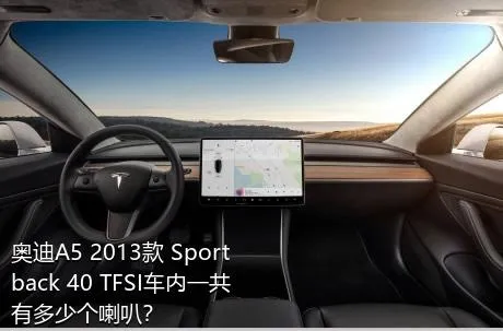 奥迪A5 2013款 Sportback 40 TFSI车内一共有多少个喇叭？