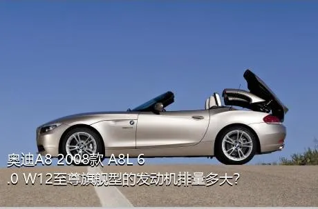 奥迪A8 2008款 A8L 6.0 W12至尊旗舰型的发动机排量多大？