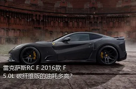 雷克萨斯RC F 2016款 F 5.0L 碳纤维版的油耗多高？