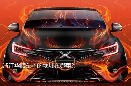 浙江华顺东本的地址在哪里？