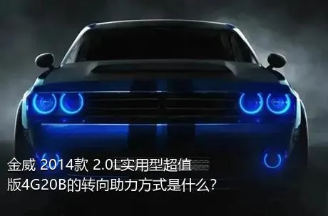 金威 2014款 2.0L实用型超值版4G20B的转向助力方式是什么？