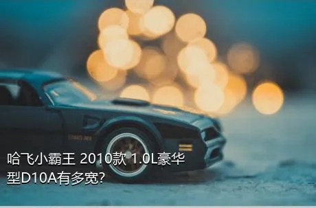 哈飞小霸王 2010款 1.0L豪华型D10A有多宽？