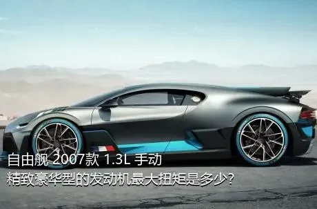 自由舰 2007款 1.3L 手动精致豪华型的发动机最大扭矩是多少？