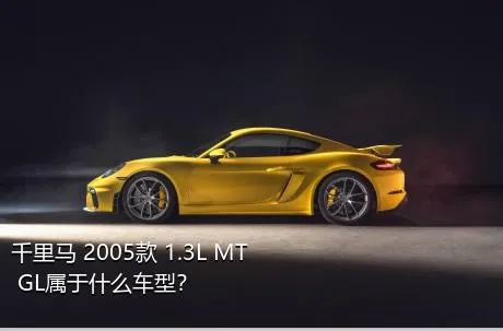 千里马 2005款 1.3L MT GL属于什么车型？