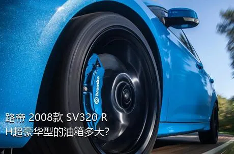 路帝 2008款 SV320 RH超豪华型的油箱多大？