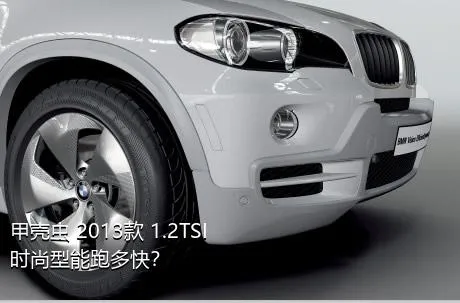 甲壳虫 2013款 1.2TSI 时尚型能跑多快？