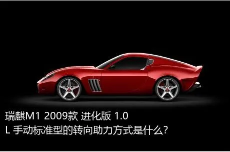瑞麒M1 2009款 进化版 1.0L 手动标准型的转向助力方式是什么？