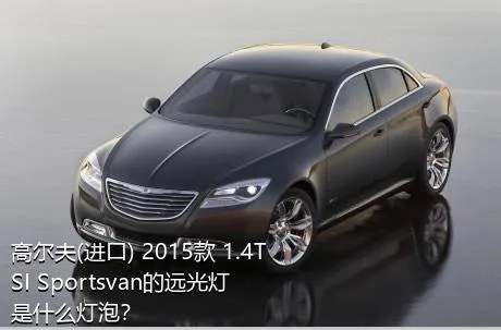 高尔夫(进口) 2015款 1.4TSI Sportsvan的远光灯是什么灯泡？