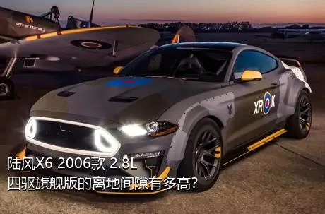 陆风X6 2006款 2.8L 四驱旗舰版的离地间隙有多高？