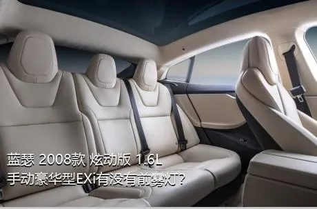 蓝瑟 2008款 炫动版 1.6L 手动豪华型EXi有没有前雾灯？