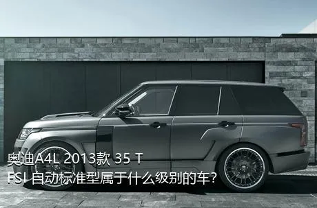 奥迪A4L 2013款 35 TFSI 自动标准型属于什么级别的车？