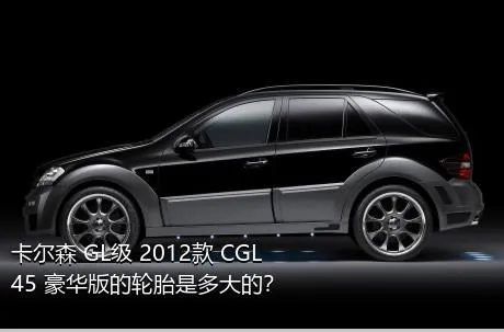 卡尔森 GL级 2012款 CGL45 豪华版的轮胎是多大的？