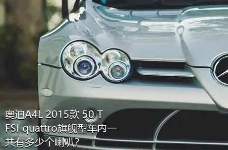 奥迪A4L 2015款 50 TFSI quattro旗舰型车内一共有多少个喇叭？
