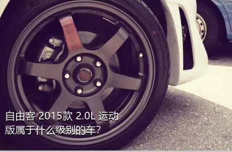 自由客 2015款 2.0L 运动版属于什么级别的车？