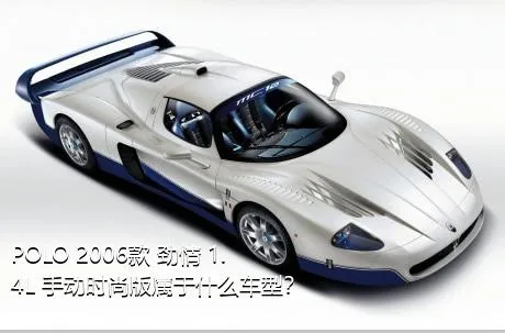 POLO 2006款 劲情 1.4L 手动时尚版属于什么车型？