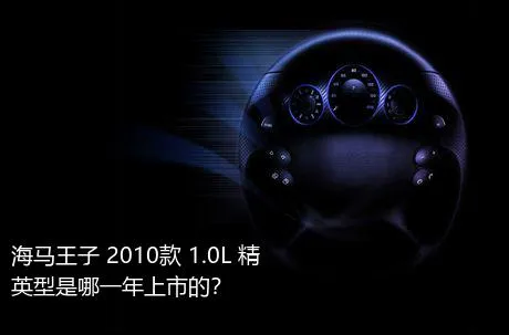 海马王子 2010款 1.0L 精英型是哪一年上市的？