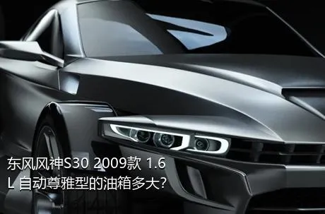 东风风神S30 2009款 1.6L 自动尊雅型的油箱多大？
