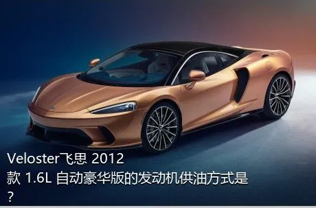 Veloster飞思 2012款 1.6L 自动豪华版的发动机供油方式是？