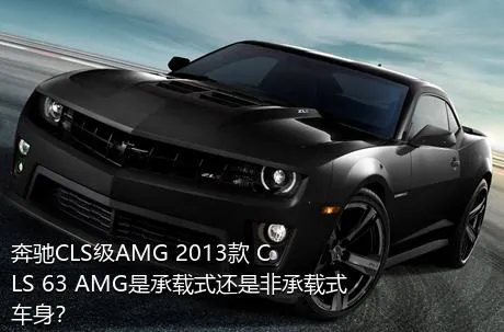 奔驰CLS级AMG 2013款 CLS 63 AMG是承载式还是非承载式车身？