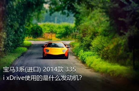 宝马3系(进口) 2014款 335i xDrive使用的是什么发动机？