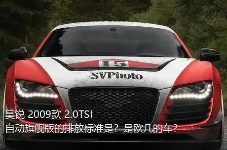 昊锐 2009款 2.0TSI 自动旗舰版的排放标准是？是欧几的车？