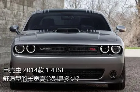 甲壳虫 2014款 1.4TSI 舒适型的长宽高分别是多少？